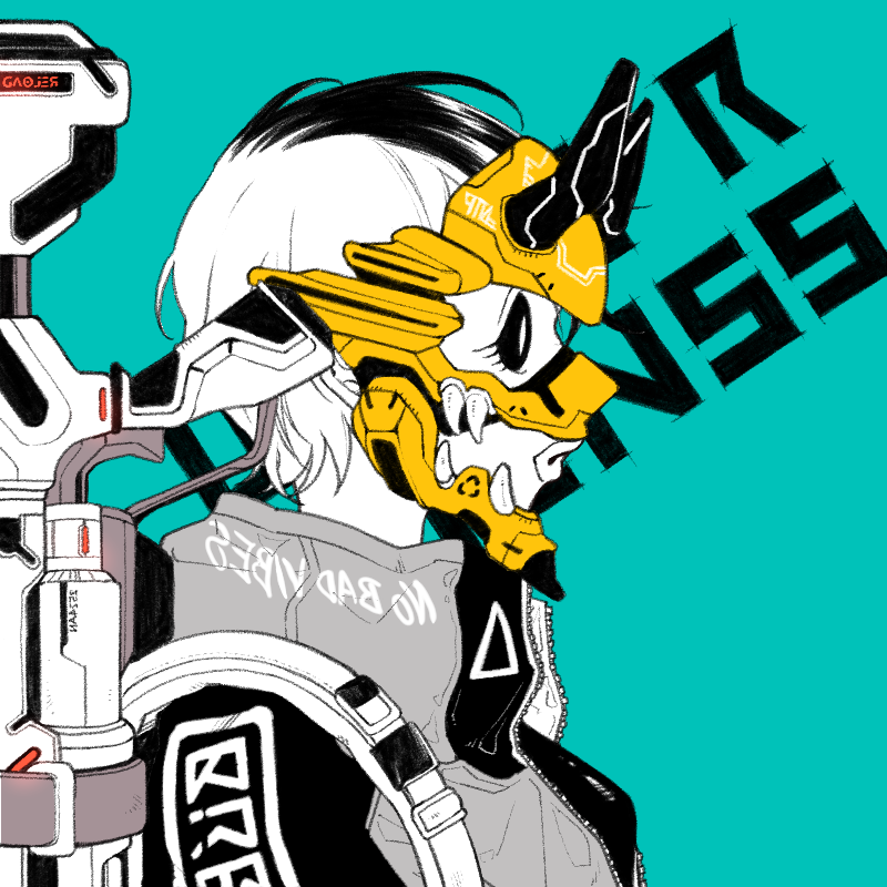 SUPER SAPIENSS NFT NTP Collaboration #054