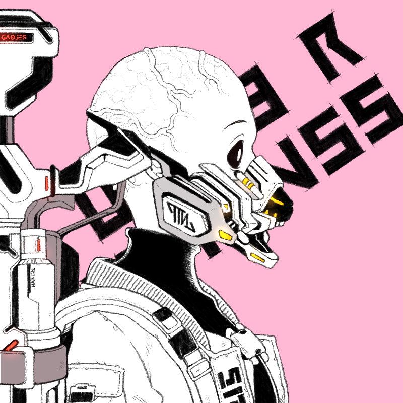 SUPER SAPIENSS NFT NTP Collaboration #042