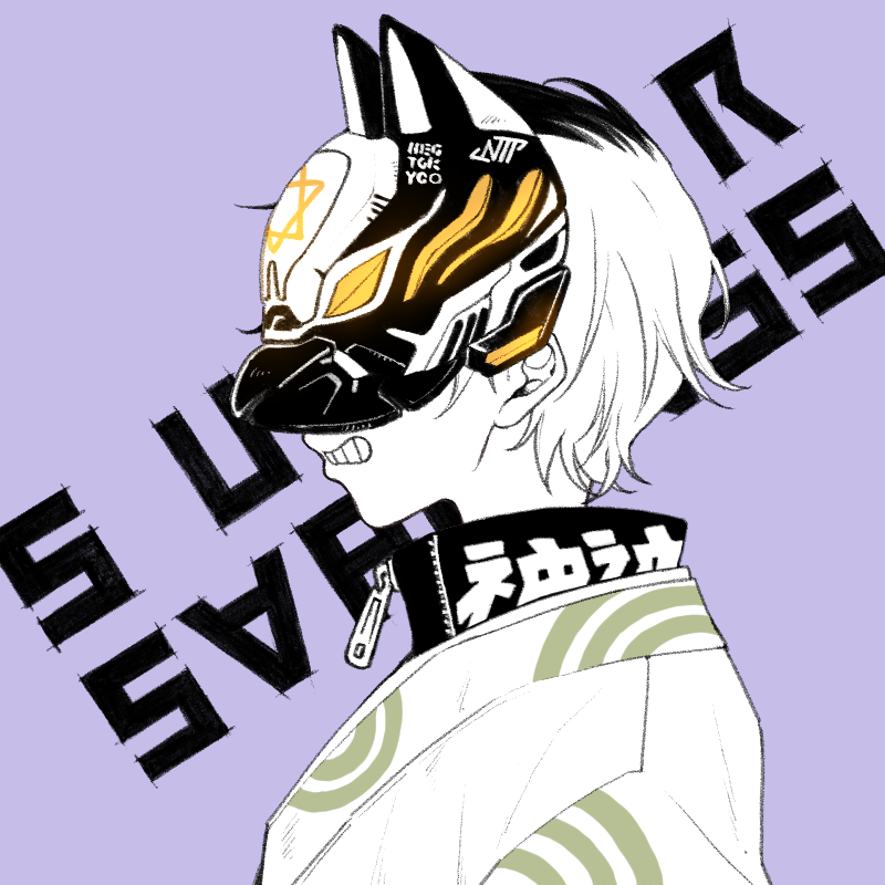 SUPER SAPIENSS NFT NTP Collaboration #055