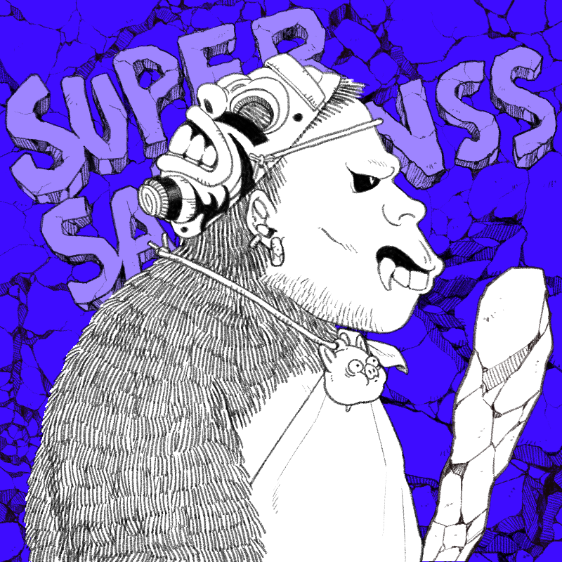 SUPER SAPIENSS NFT #105