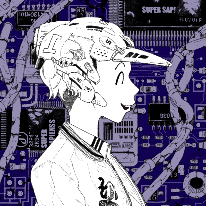 SUPER SAPIENSS NFT #516
