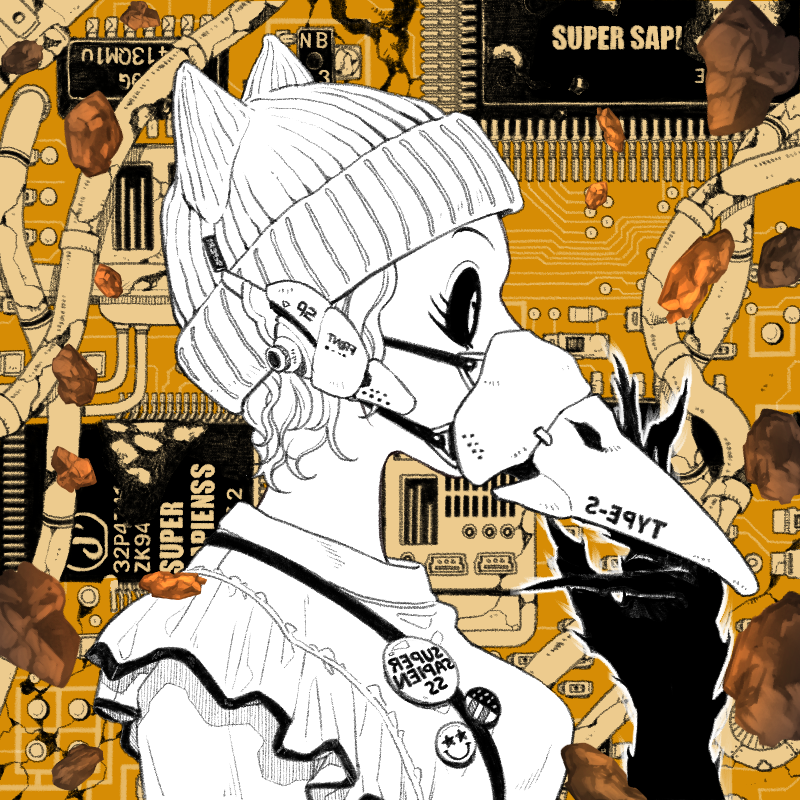 SUPER SAPIENSS NFT #3427