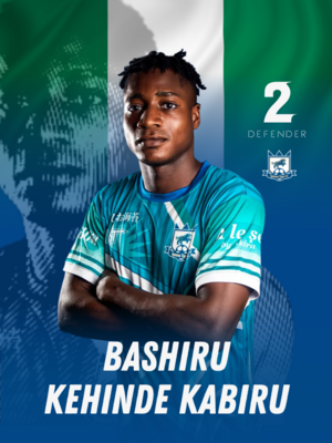 #2 BASHIRU KEHINDE KABIRU